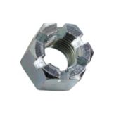 081-5791: M30 X 3.5mm Hex Slotted Nut 0815791 купить