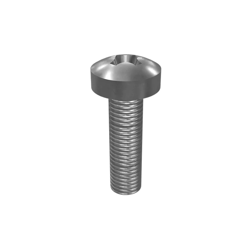 095-0723: M3-0.5 X 10mm Rounded Pan Head Cross Slot Screw 095-0723 Caterpillar