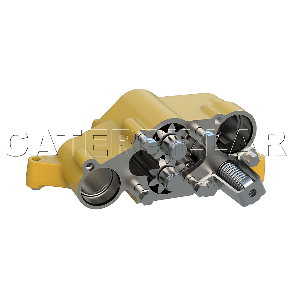 0R-4999: Односекционный масляный шестеренчатый насос Reman 0R4999 Caterpillar