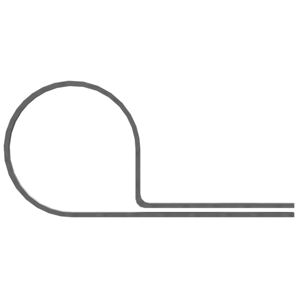 117-5170: 38mm Wide Tube Loop Clip 1175170 купить