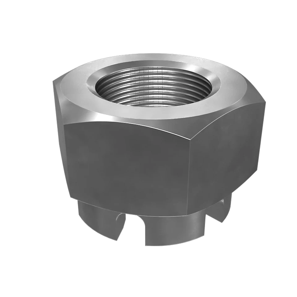 120-4636: M30 X 3mm Hex Castle Nut 1204636 купить