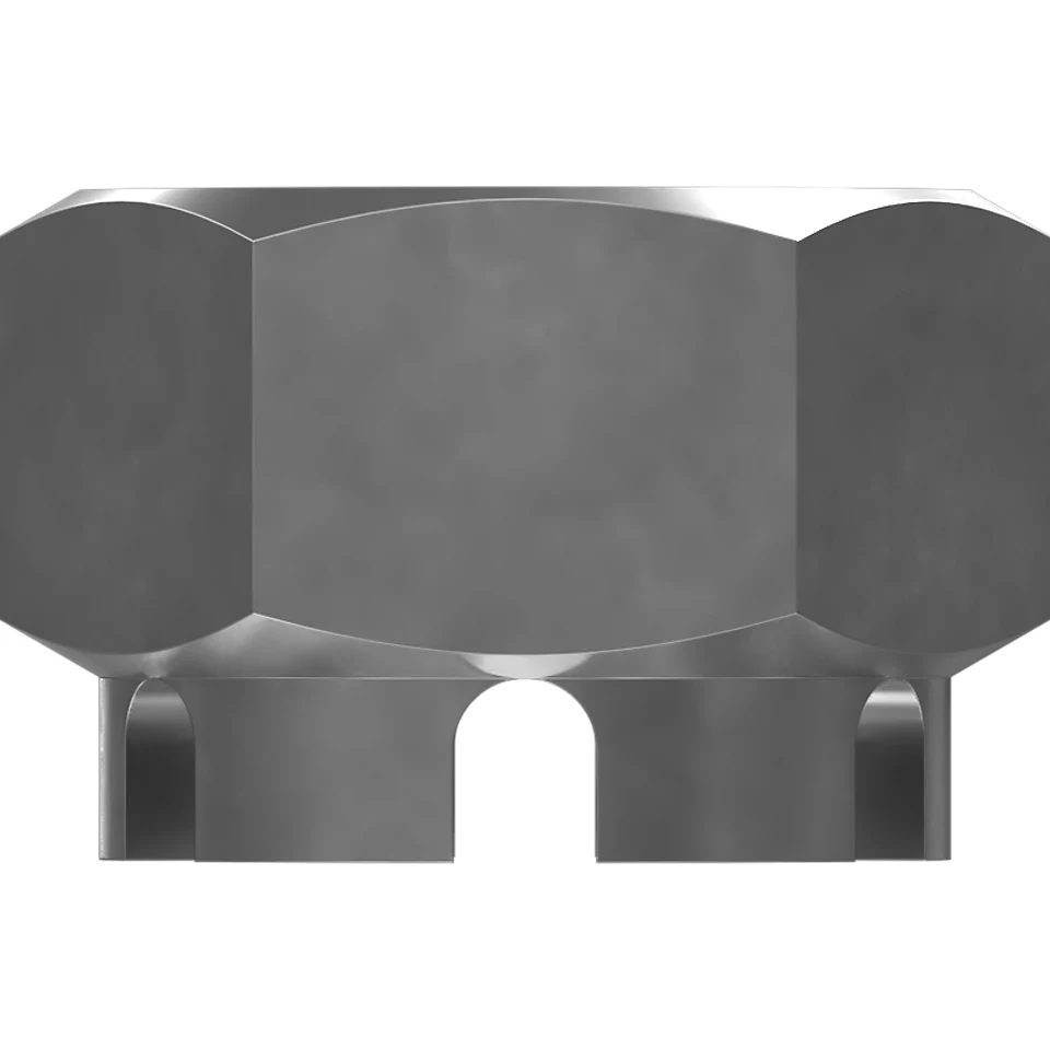 120-4636: M30 X 3mm Hex Castle Nut 1204636 купить