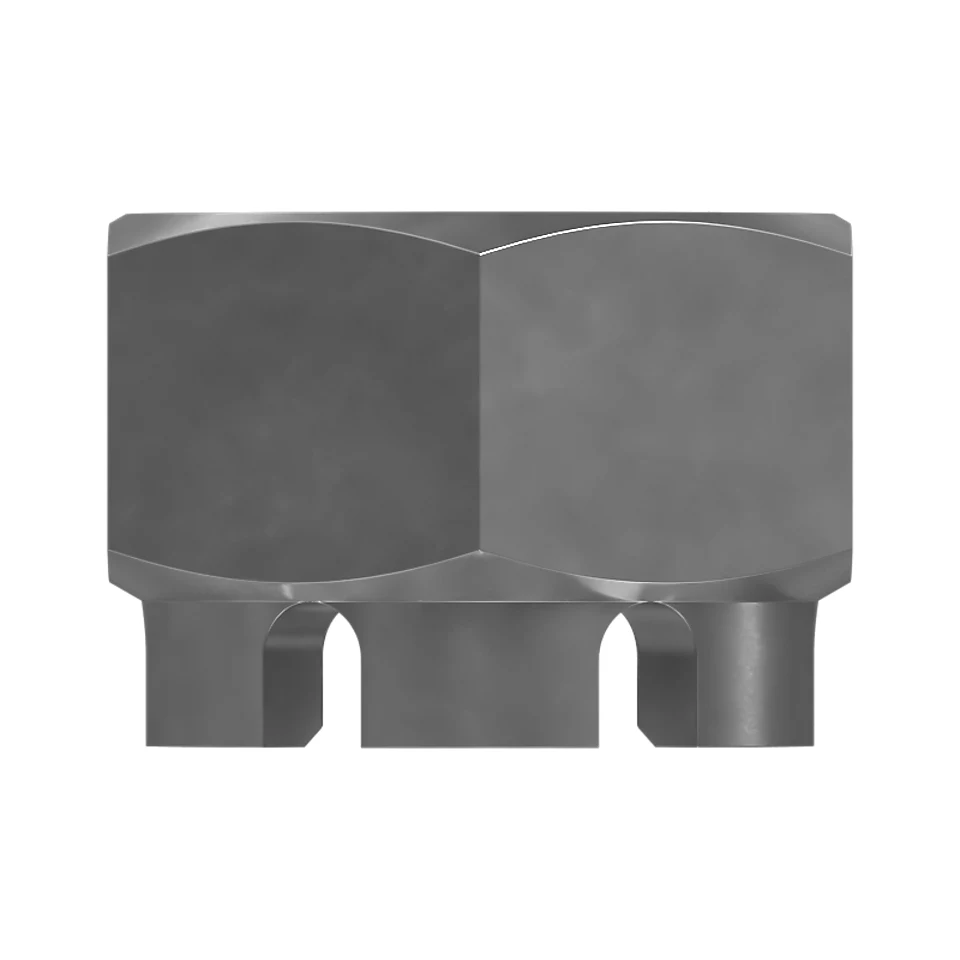 120-4636: M30 X 3mm Hex Castle Nut 1204636 купить
