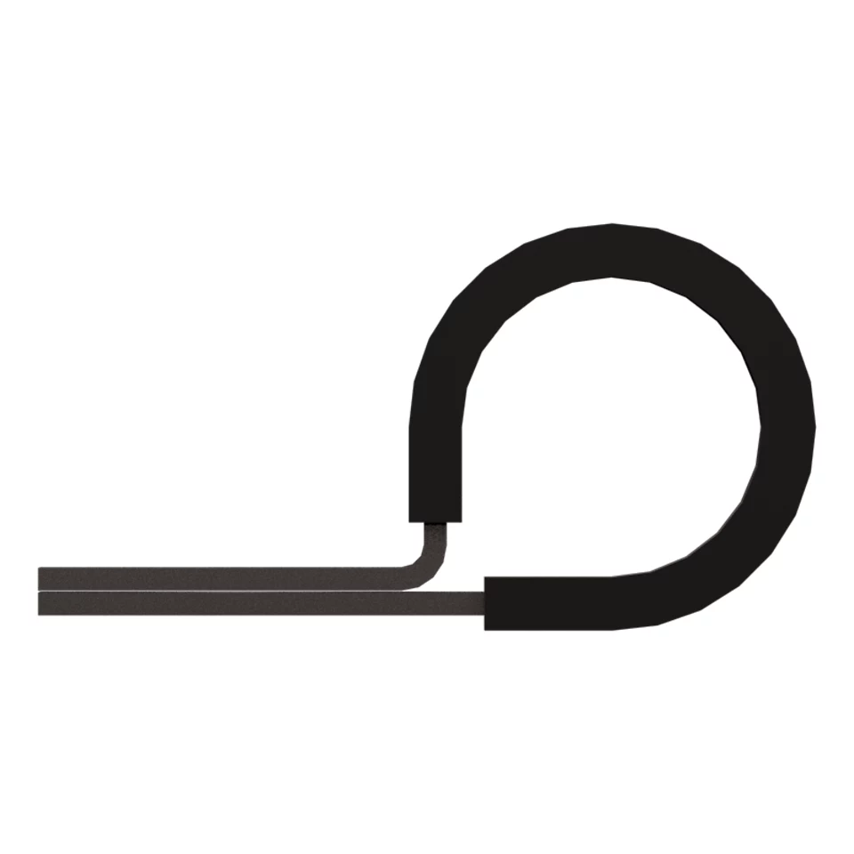 134-3988: 15.88mm Internal Diameter Single Tube Clip 1343988 купить