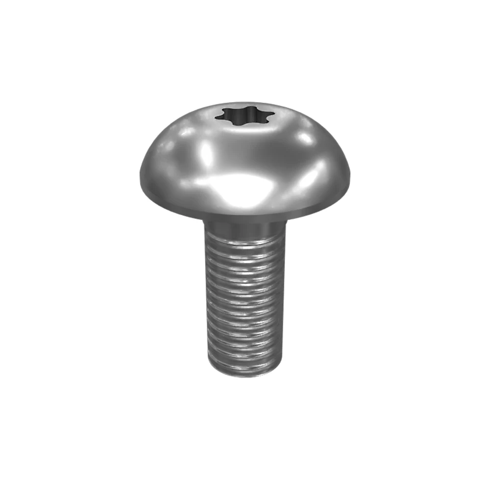 138-8454: M4-0.7 X 10mm Rounded Truss Head Hexalobular Screw 138-8454 Caterpillar