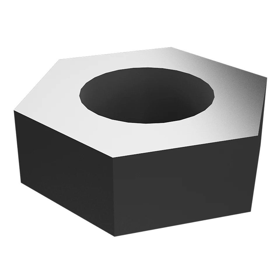 142-0485: M10 X 1.5mm Hex Jam Nut 142-0485 Caterpillar