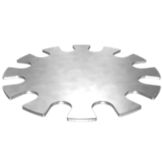 147-5519: 125mm Thick Front Axle Wheel Mounting Plate 1475519 купить