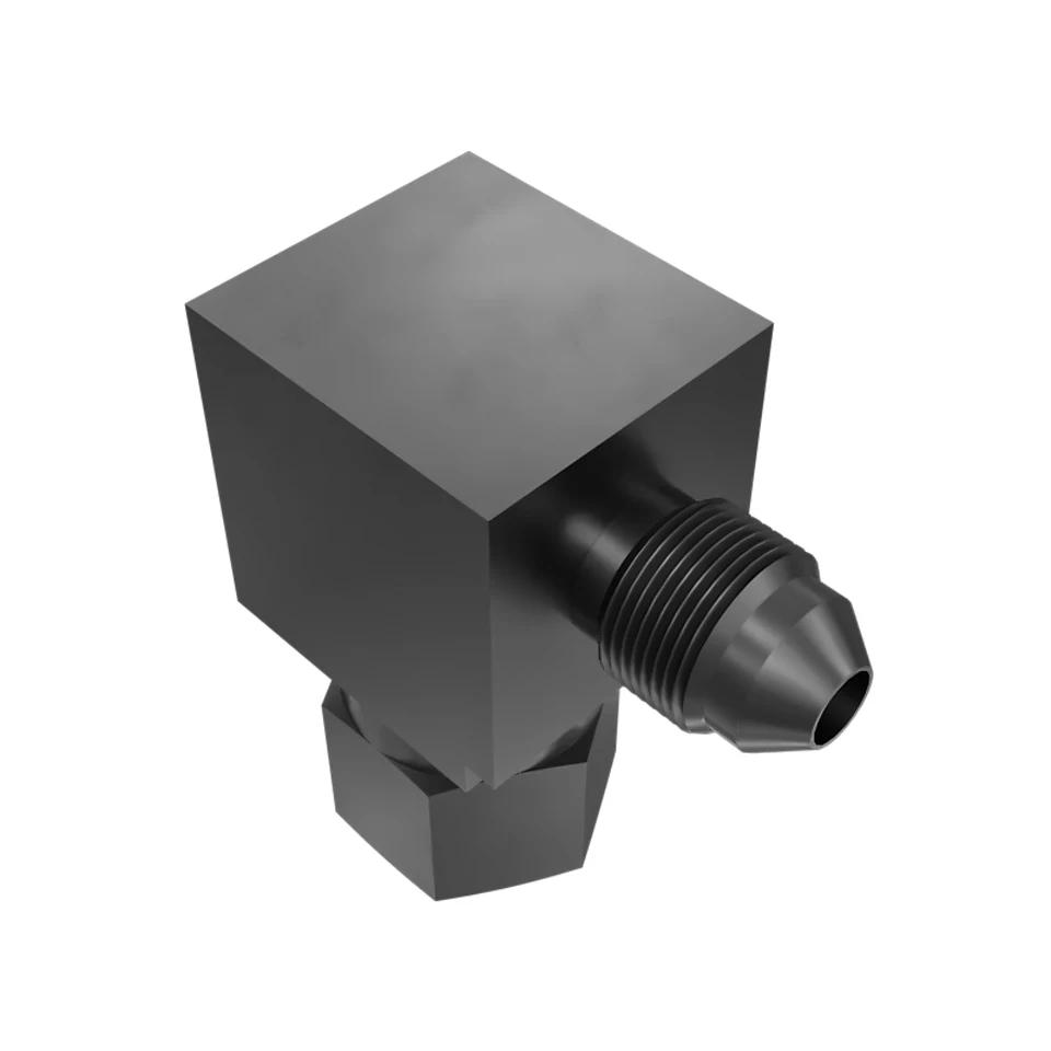 148-1740: 7/16" X 9/16" 90° Elbow Adapter 148-1740 Caterpillar