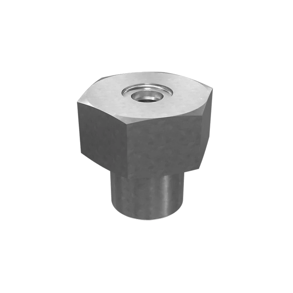 154-4492: 1-1/4-12-2A X 7/16-20-2B Hex Head Straight Adapter 1544492 купить