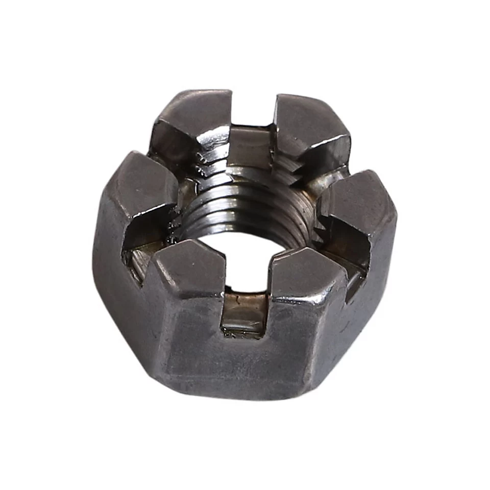 160-8504: Прорезная шестигранная гайка M10 x 1,5 мм 1608504 купить