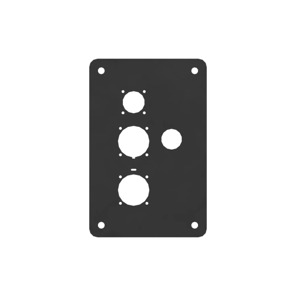 163-0842: 3mm Thick Cabin Diagnostic Panel Plate 1630842 купить