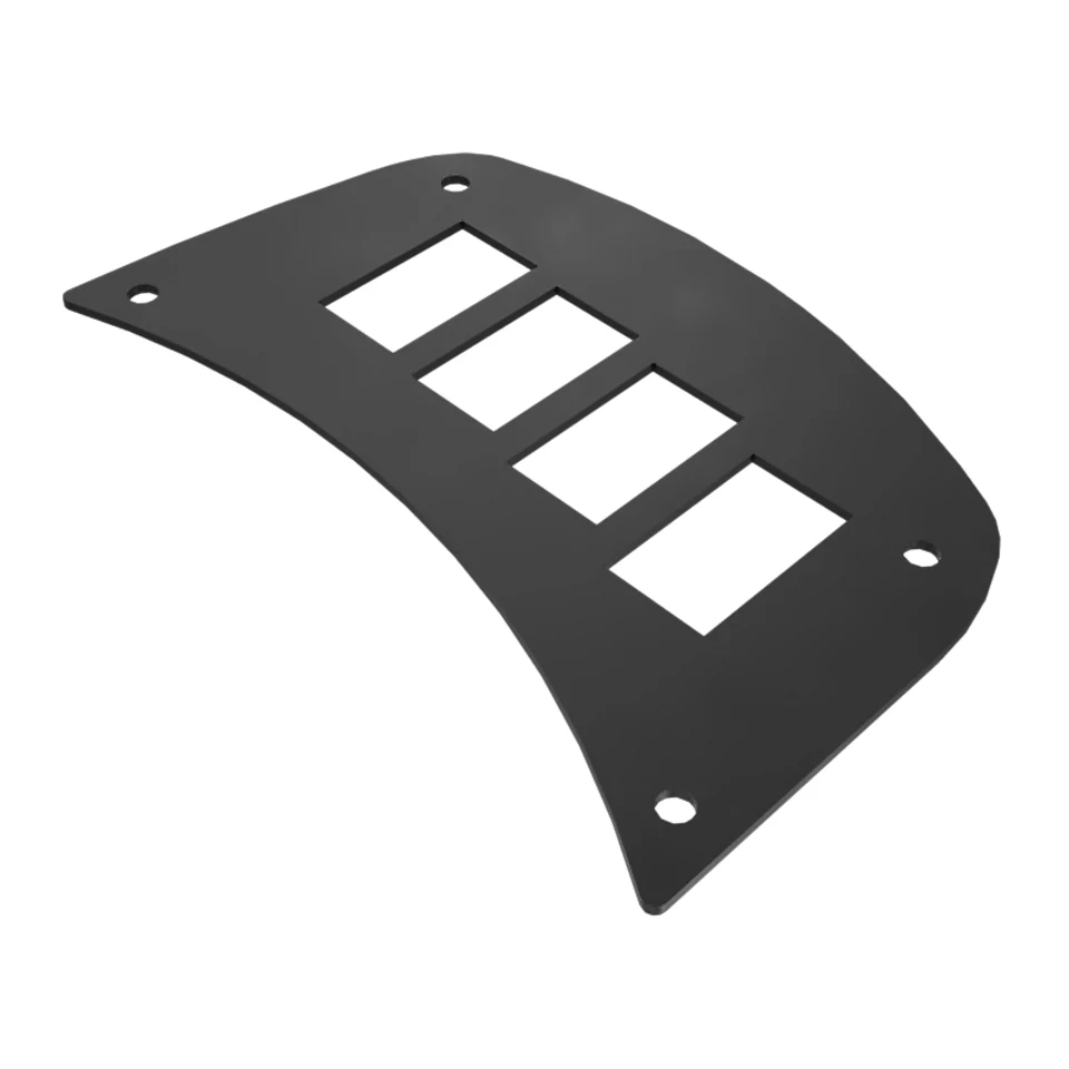 167-8278: 2mm Thick Front Console Instrument Panel Plate 1678278 купить