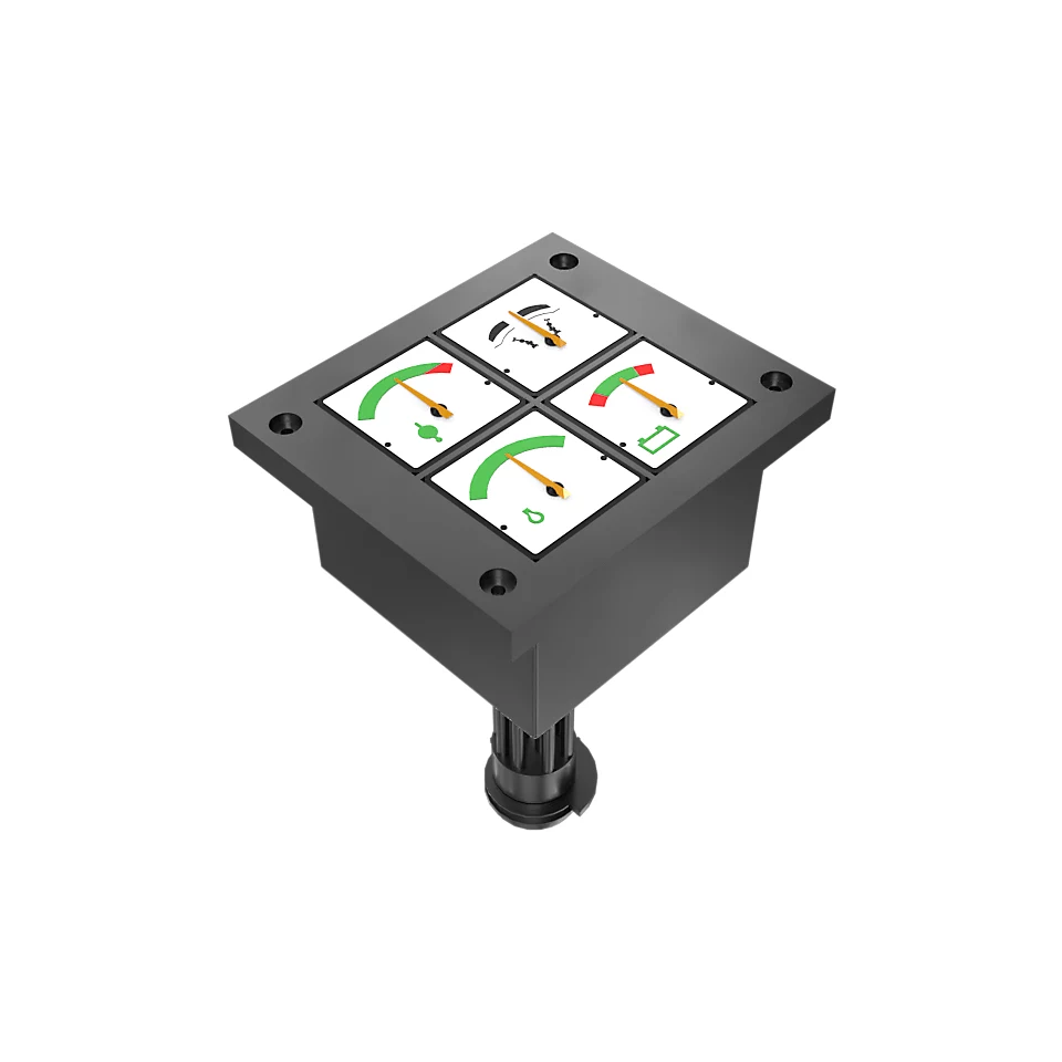 187-1050: 24 Volts Quad Gauge Cluster Module 187-1050 Caterpillar