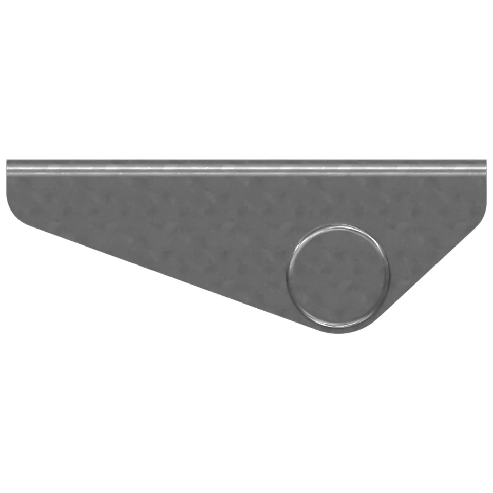 189-2693: 2mm Thick Mounting Bracket 1892693 купить