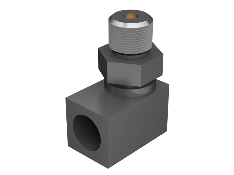 196-6838: 9/16-18 Thread 90-degree Elbow Adapter 1966838 купить