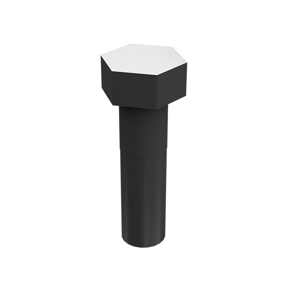 1D-4638: 1-8" Threaded External Hexagonal Bolt 1D4638 купить