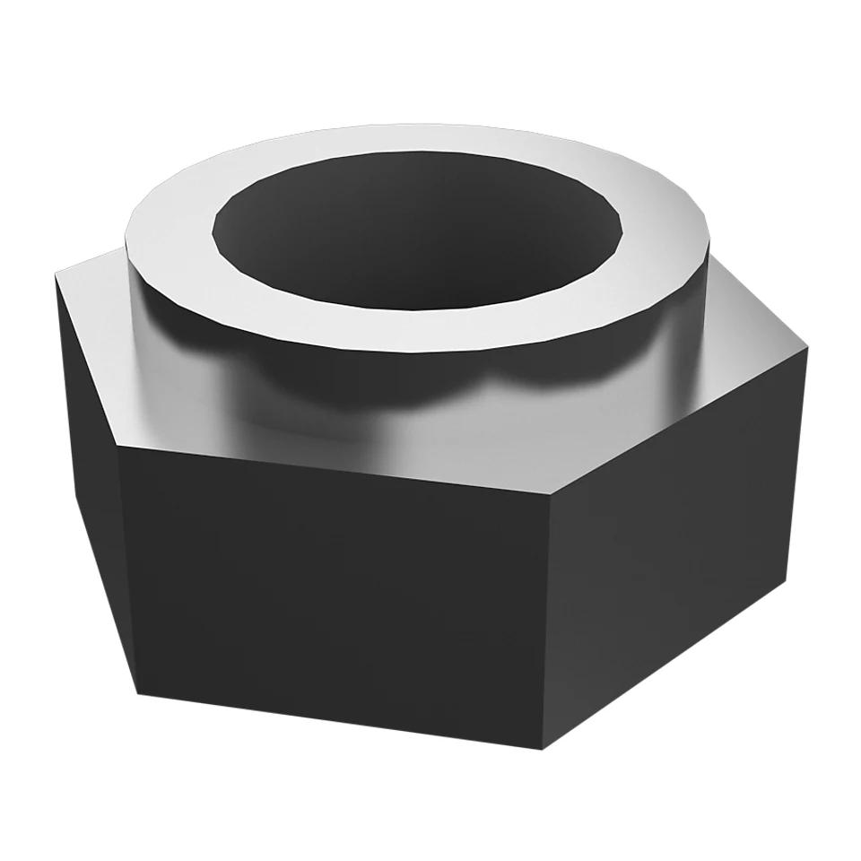 1F-0750: Шестигранная приварная гайка 3/8''-16 1F0750 купить