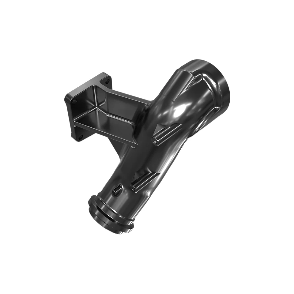 1W-8608: Gray Iron Exhaust Elbow 1W-8608 Caterpillar