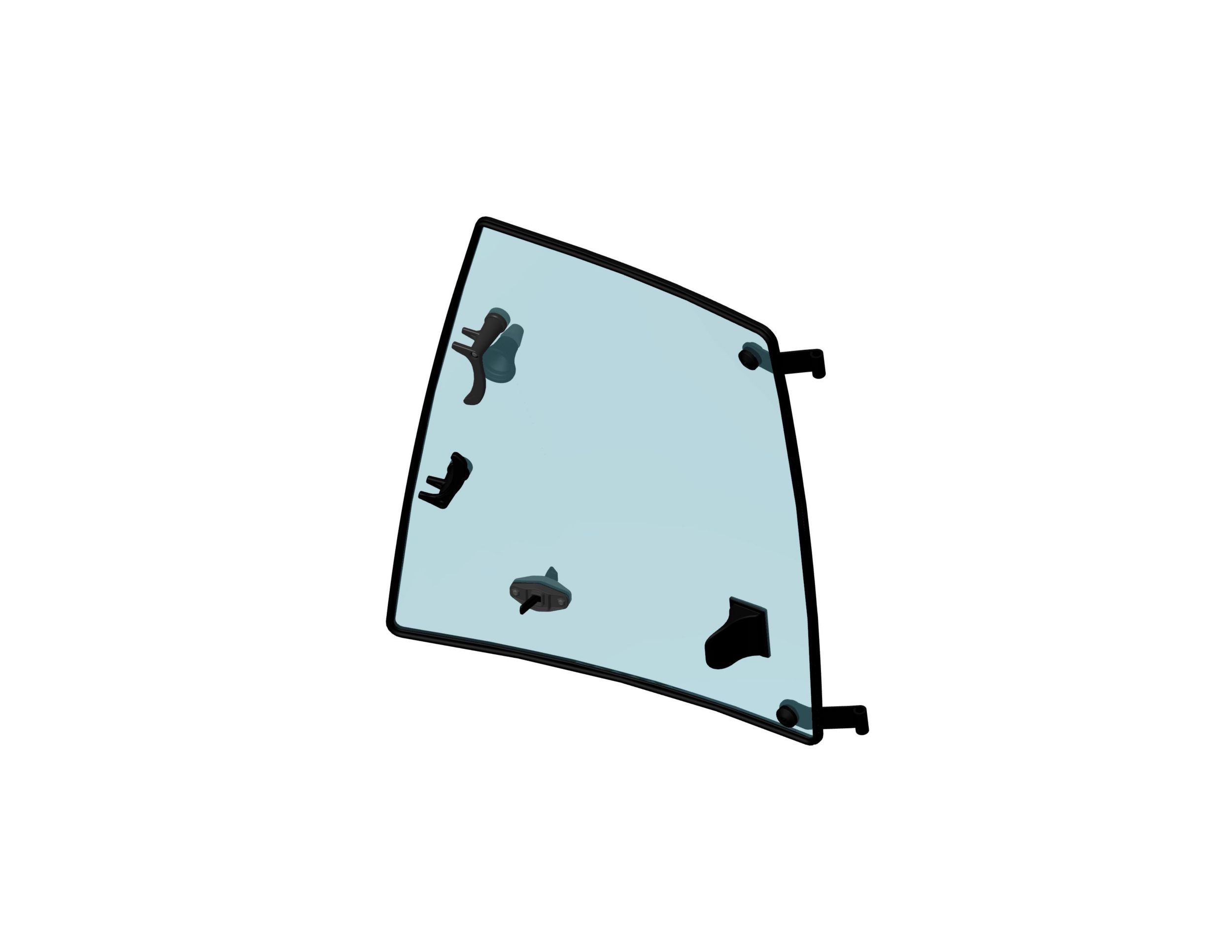 205-9619: Backhoe Loader Upper Left Hand Window 2059619 купить
