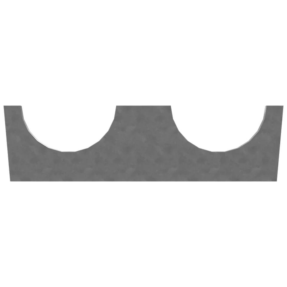 206-6411: 30mm Wide Half Body Clamp 2066411 купить