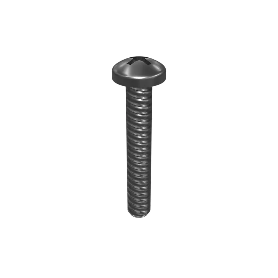 213-7489: M4-0.7 X 25mm Rounded Pan Head Cross Slot Screw 213-7489 Caterpillar