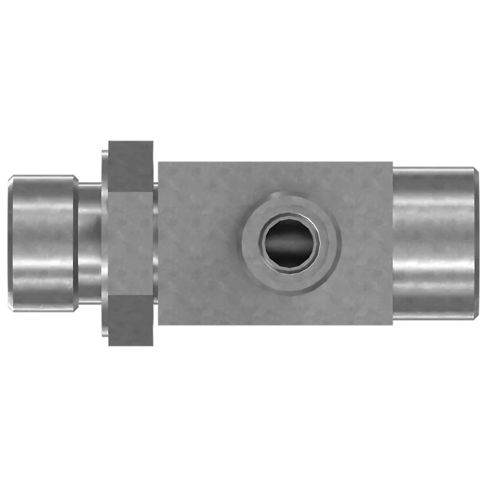 214-4506: 1-3/16-12" X 13/16-16" X 1-1/16-12" Tee Adapter 2144506 buy