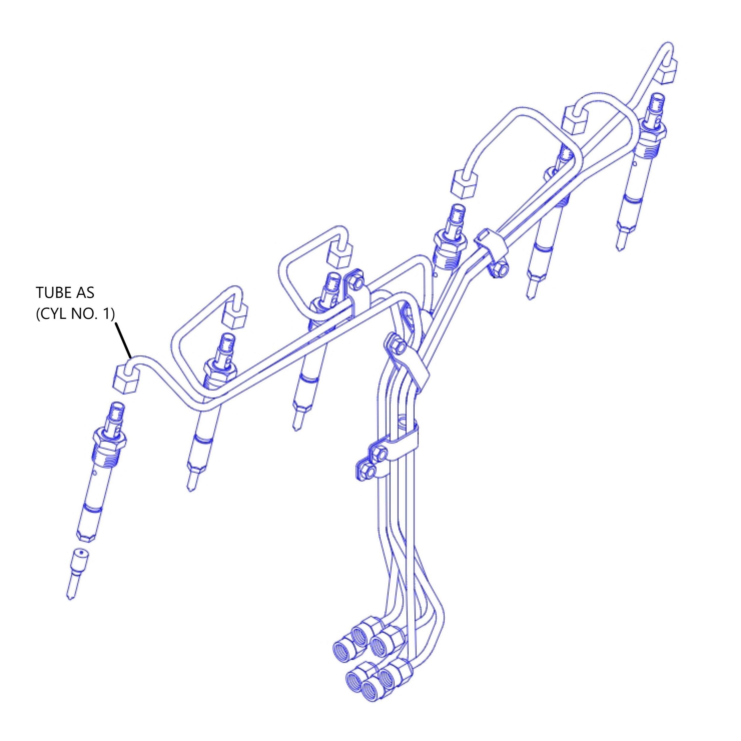 216-9826: Tube-fuel Injector 1 2169826 购买