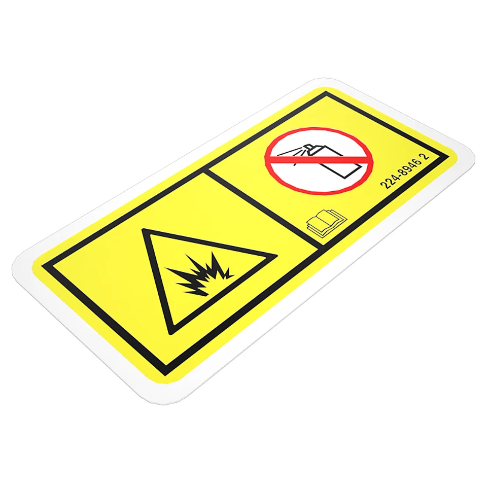 224-8946: Ether Spray Warning Film 2248946 купить