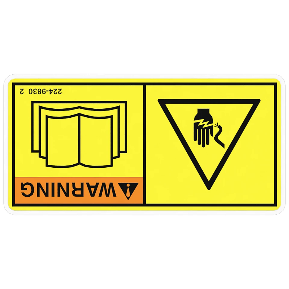 224-9830: Shock Hazard Warning Film 2249830 купить