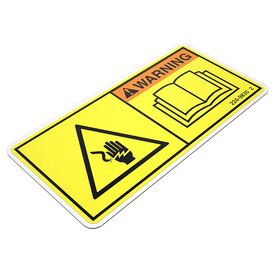 224-9830: Shock Hazard Warning Film 2249830 купить