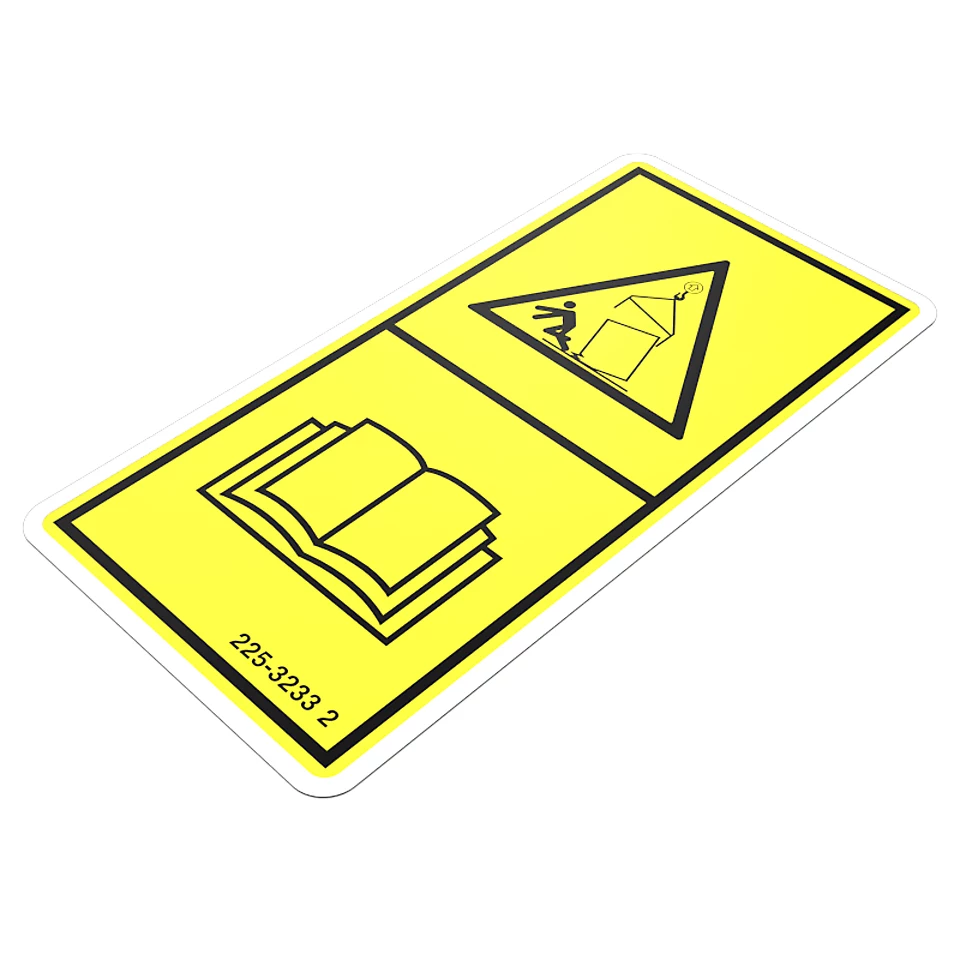 225-3233: Falling Object Warning Film 2253233 купить