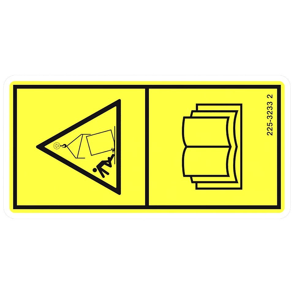 225-3233: Falling Object Warning Film 2253233 купить