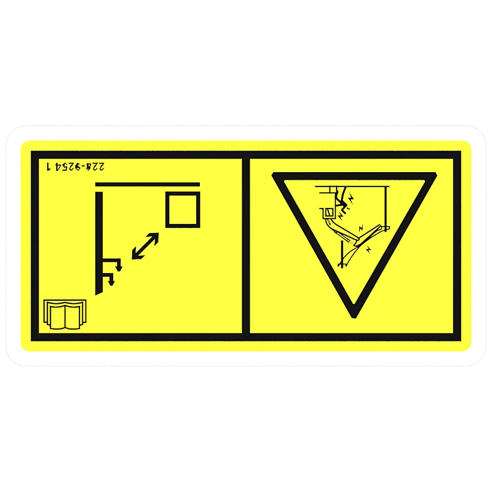 228-9254: Electrocution Danger Film 2289254 купить