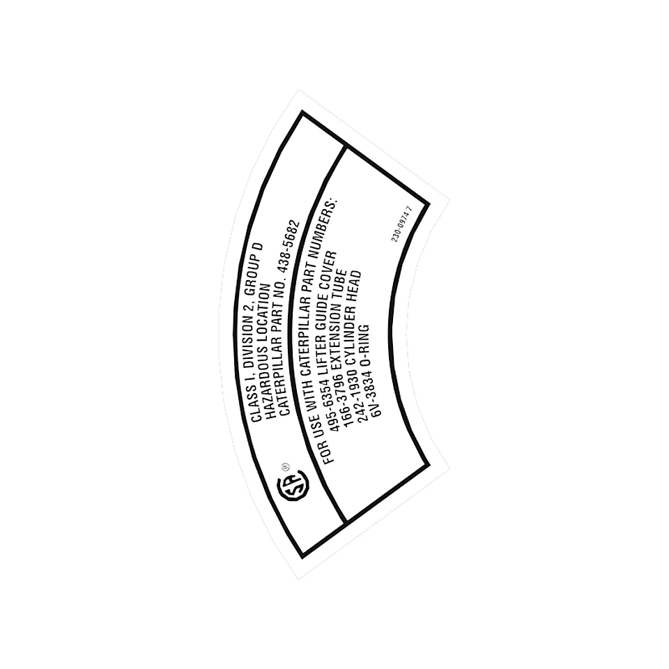 230-0974: Decal Information Film 2300974 buy