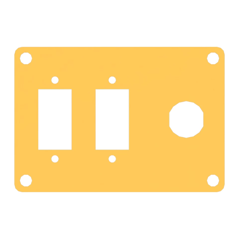 230-5455: 2mm Thick Switch Mount Plate 2305455 купить