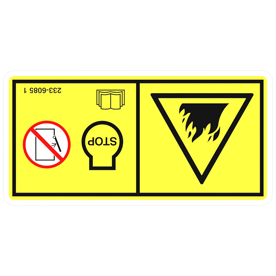 233-6085: Fire Hazard Warning Film 2336085 купить