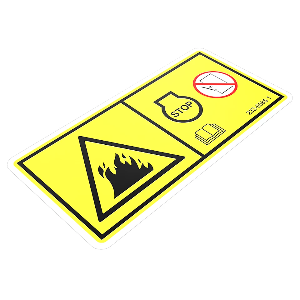 233-6085: Fire Hazard Warning Film 2336085 купить