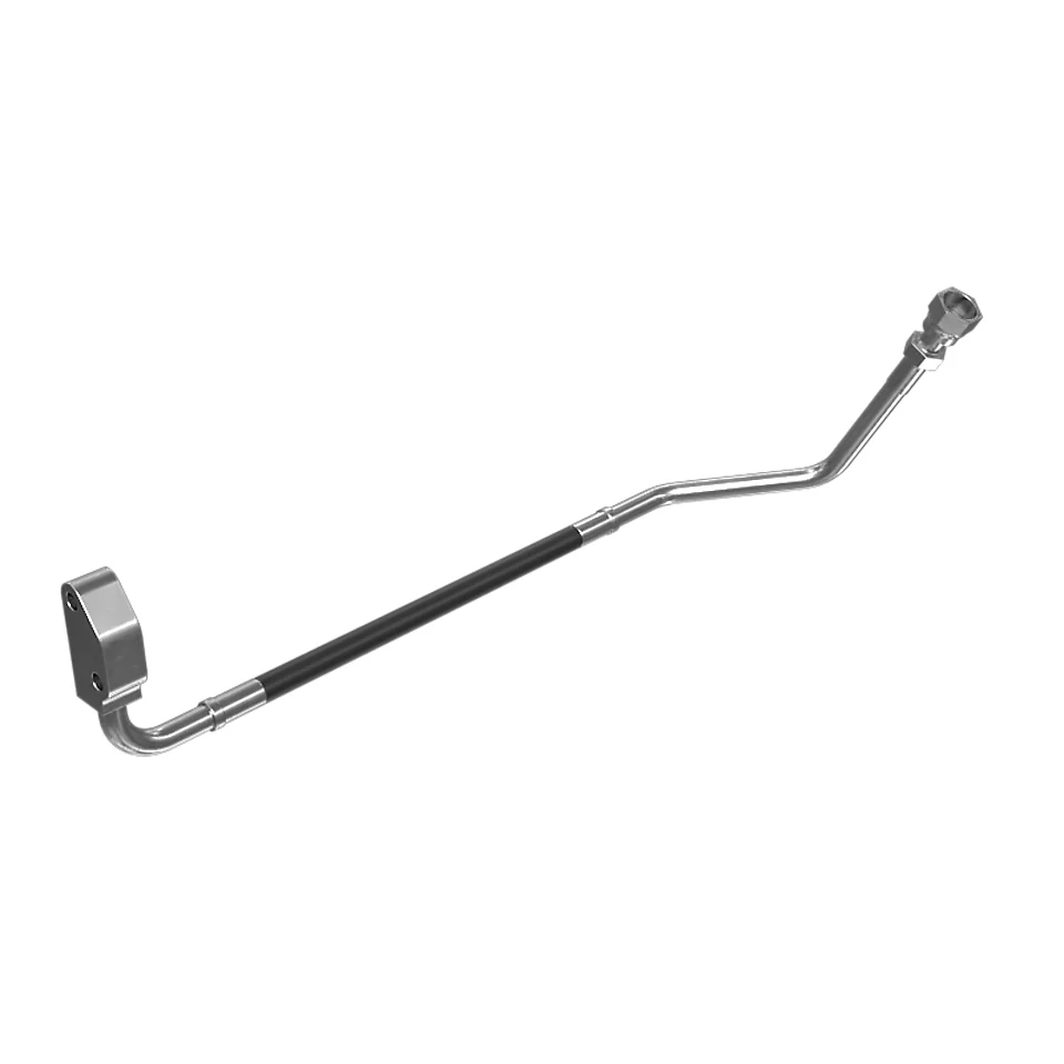 233-6593: Turbocharger Oil Supply Lines Hose 233-6593 Caterpillar