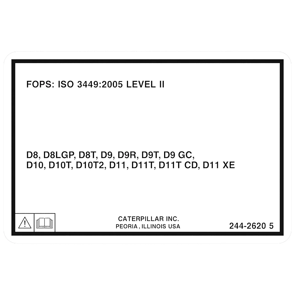 244-2620: Roll-over Protective Structure Film 2442620 купить
