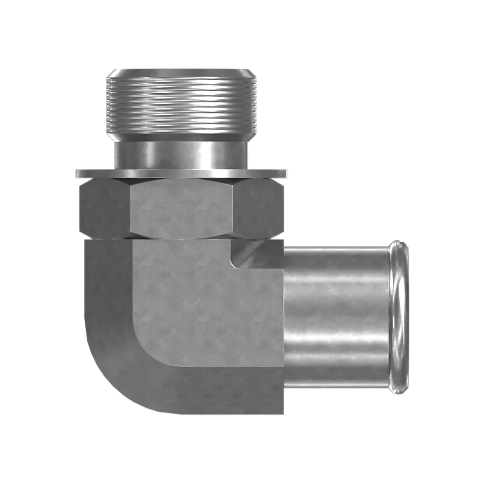 245-1401: 1 1/16" 90° Beaded Hose Elbow Adapter 2451401 купить