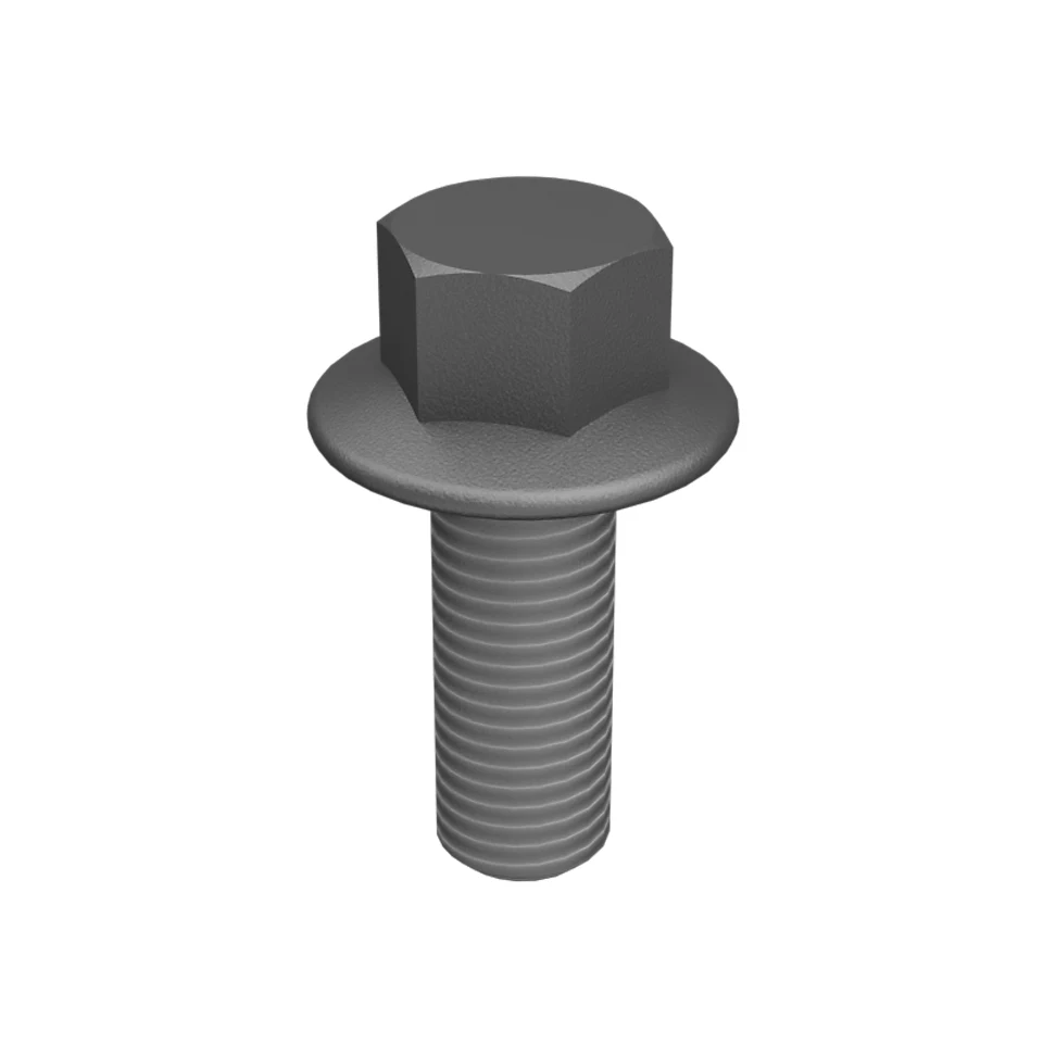 254-3633: M6-1 X 16mm Hex Flange Head Bolt 2543633 купить