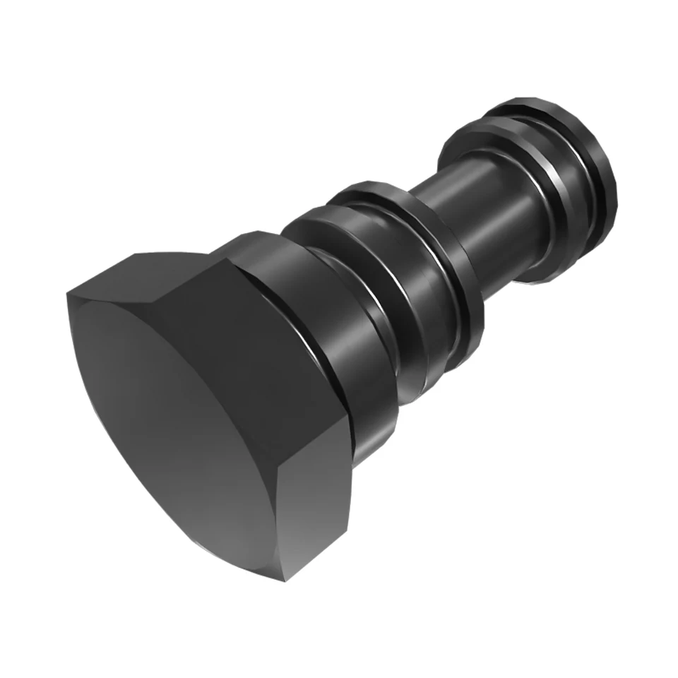 256-4552: 1 5/8" Hydraulic Control Valve Shutoff Plug 256-4552 Caterpillar