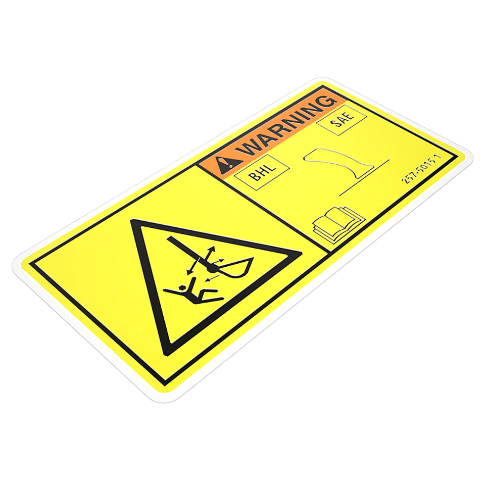 257-5015: Crush Hazard Film Warning 2575015 купить