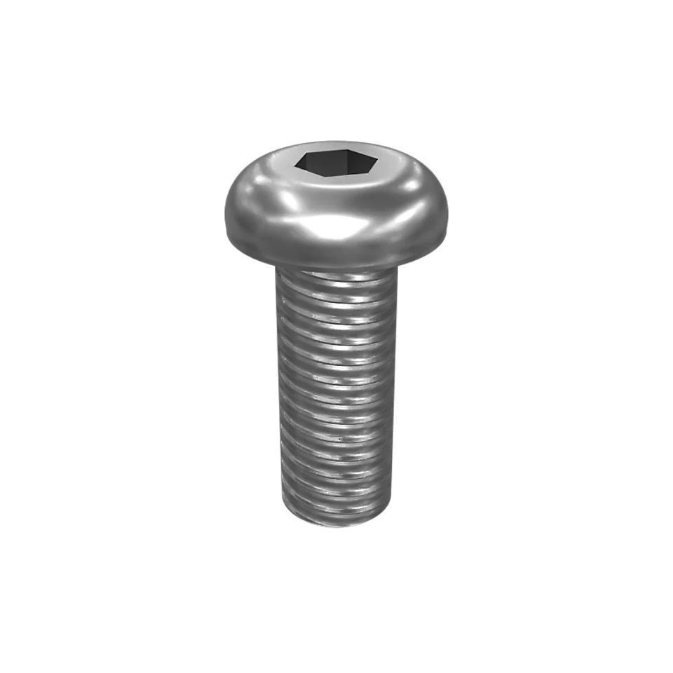 258-9021: 3/8''-16 X 1'' Hex Socket Button Head Bolt 2589021 купить