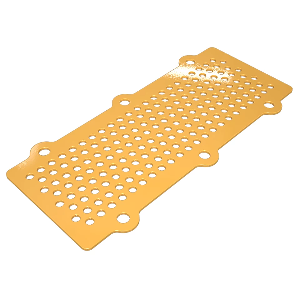 262-1257: 2.22mm Thick Scavenge Pump Perforated Screen 2621257 Caterpillar