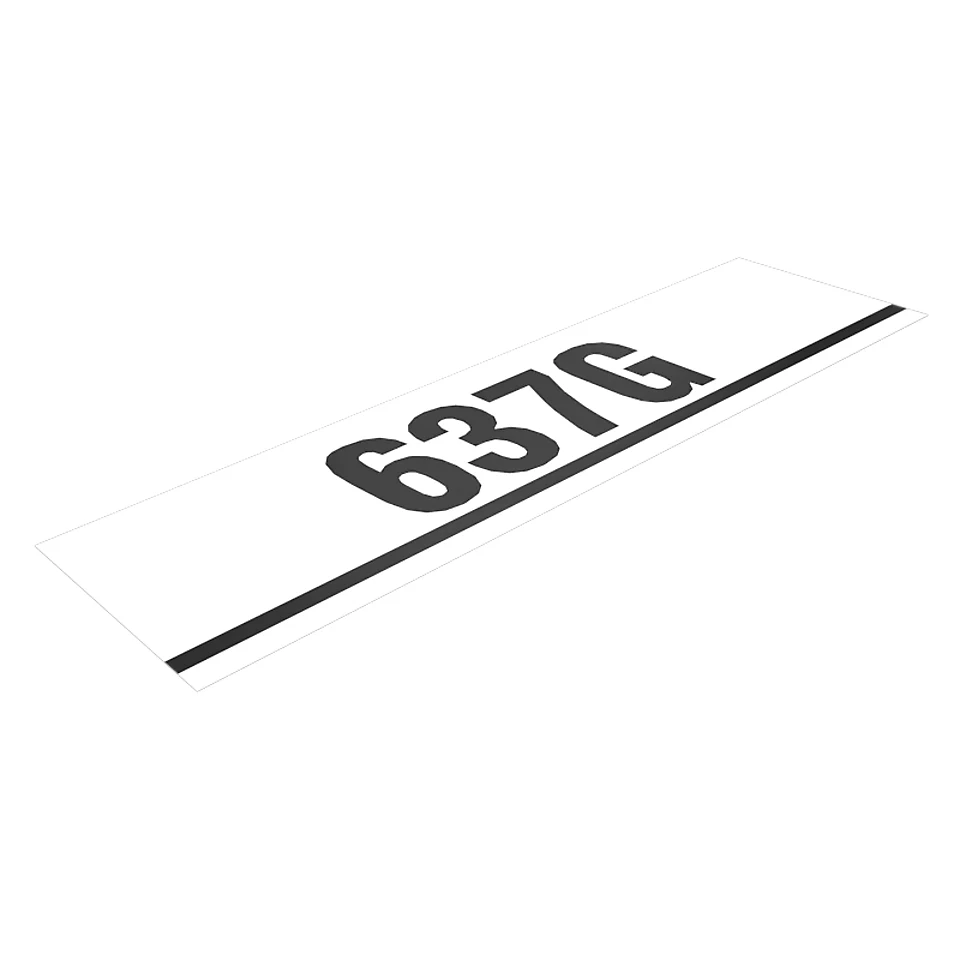 266-9901: Left-hand Hood Stripe Identification Film 2669901 купить