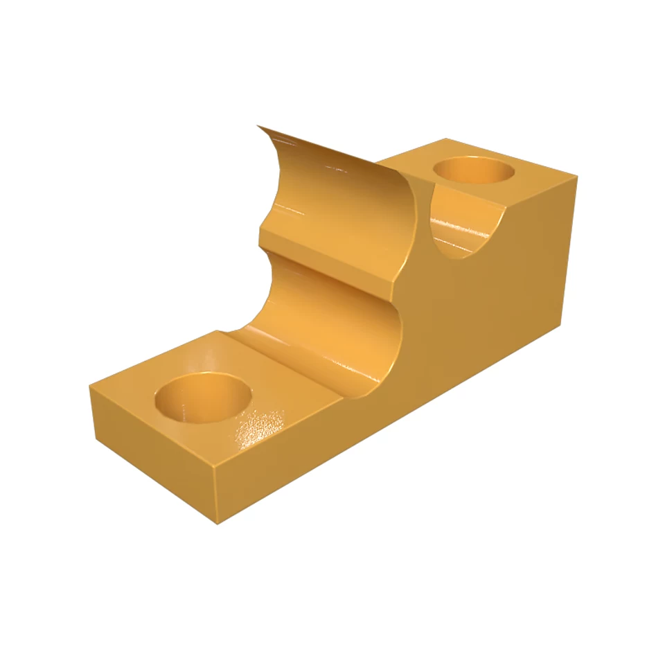 282-5988: 45mm Width Hydraulic Fan Hose Block 282-5988 Caterpillar
