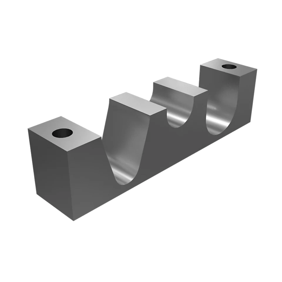 287-3084: 35mm Thick Steering Pump Hose Line Support Block 287-3084 Caterpillar