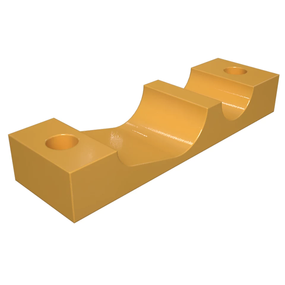 287-8826: 120mm Length Hydraulic Hose Mounting Block 2878826 купить