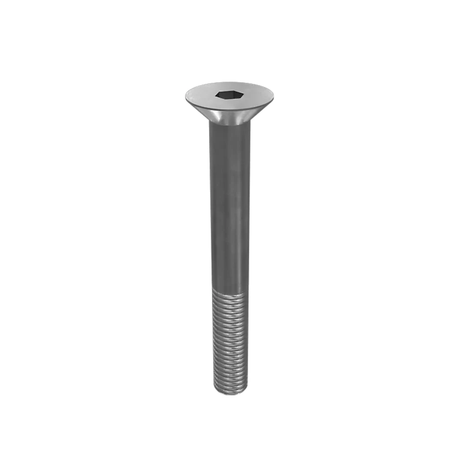 291-2187: M8-1.25 X 70mm Countersunk Flat Head Internal Hex Screw 2912187 купить